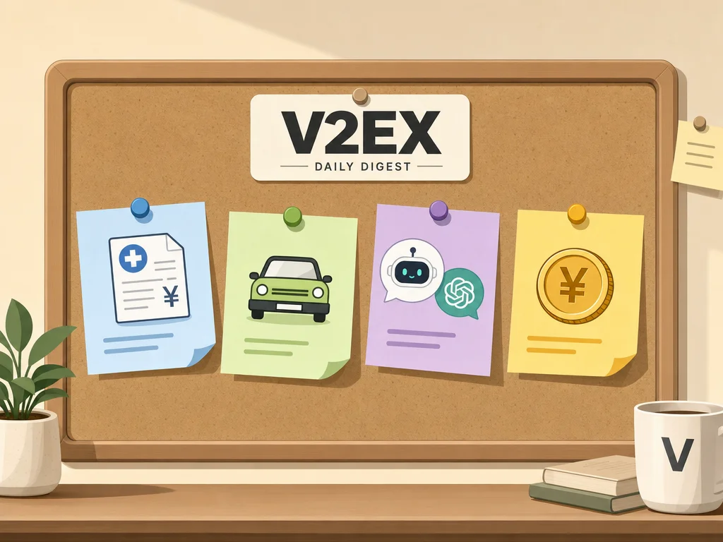 V2EX 热门日报 · 2026-05-20:感冒药 400 块、AI 中转站包圆热榜
