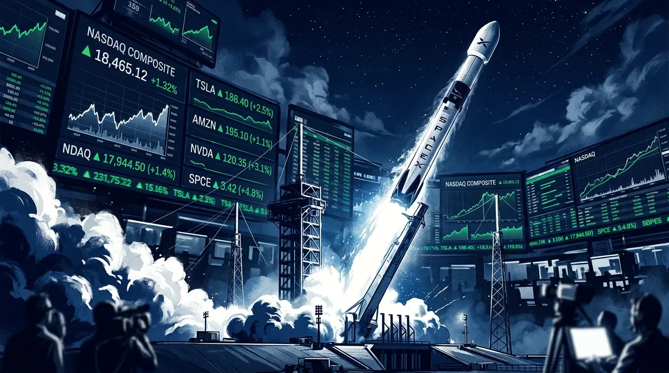 SPCX opens, Adobe beats but loses its CFO, and the Iran deal saves the Nasdaq