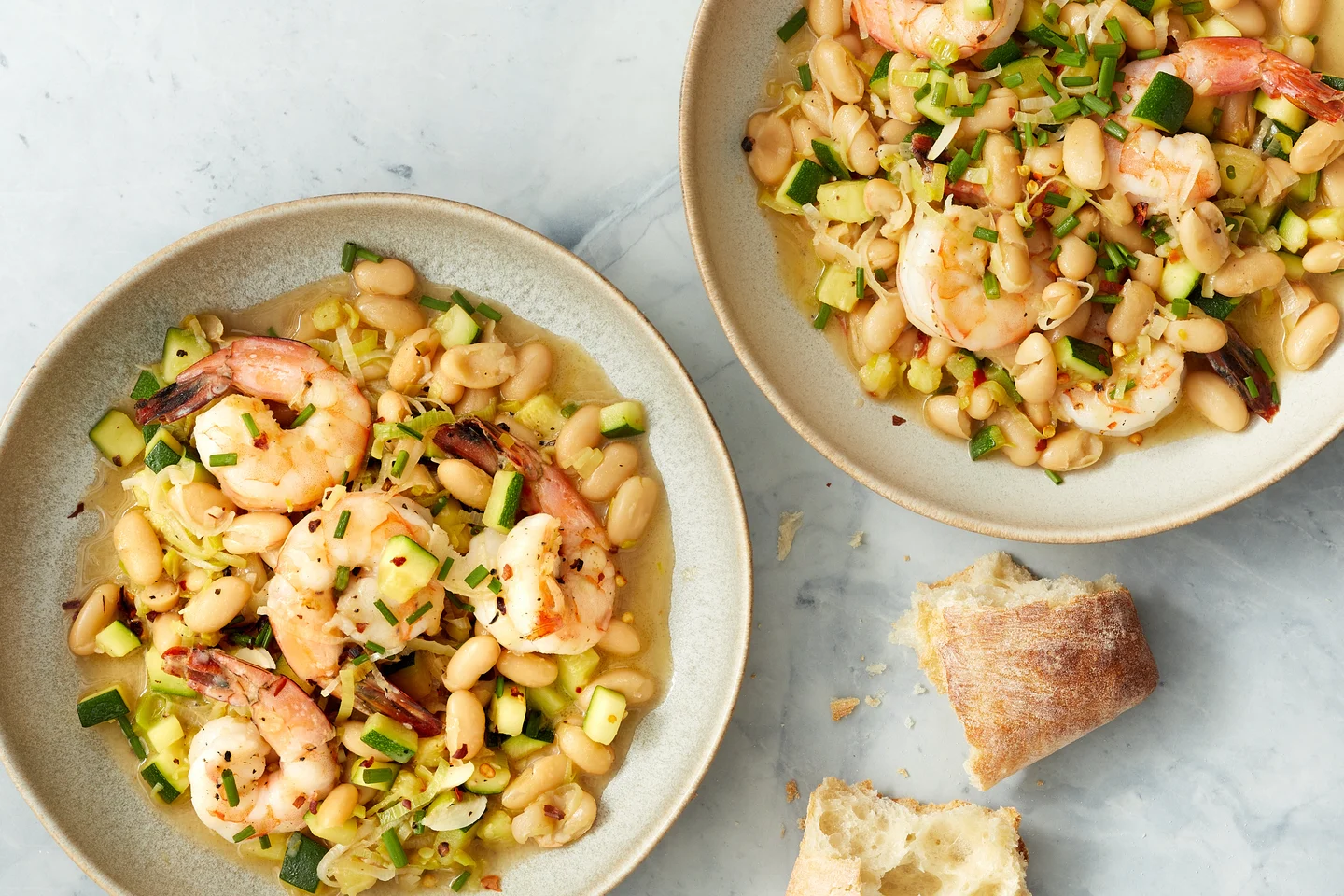 This Week's Pick: Garlicky Shrimp With Zucchini and Beans