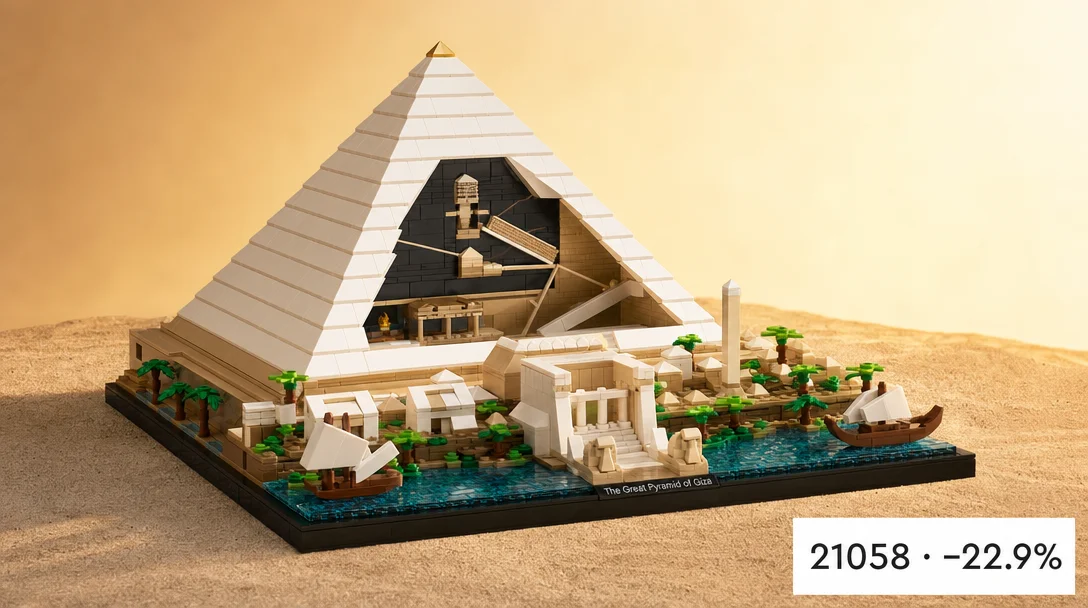 May 24 LEGO radar: Great Pyramid leads