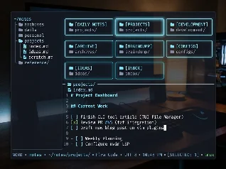 clin: your Obsidian vault, terminal-native
