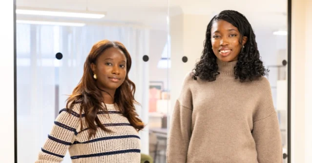 AethexAI co-founders Mariama Diallo and Ayooluwa Odemuyiwa
