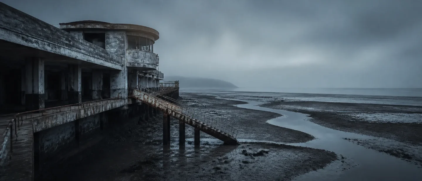 The terminal after the last tide