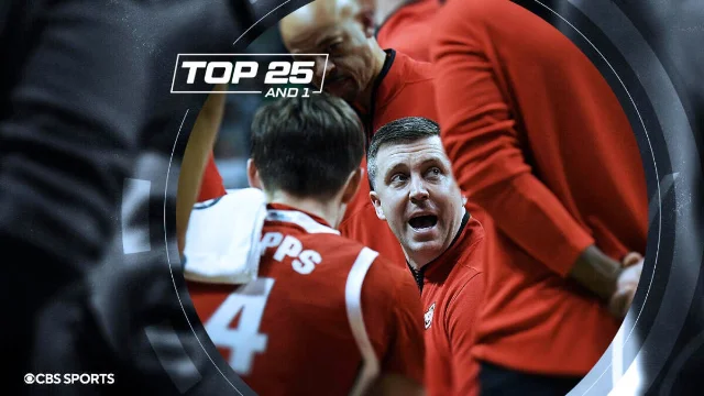 CBS Sports Top 25 And 1 Version 18 preseason rankings graphic for 2026-27 college basketball