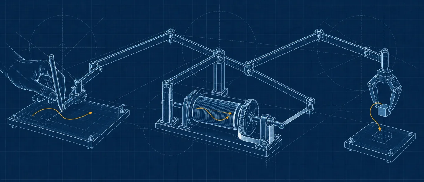 Four interfaces, two shared mechanisms: how a robot demonstration turns into action