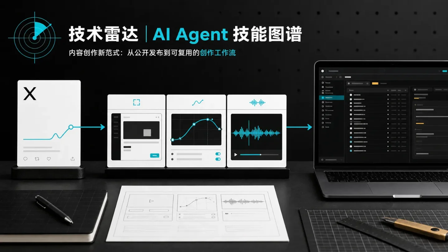X 内容创作 Skill 每日雷达|7 月 30 日:4 个 A 层信号,5 个 GitHub 新锐补齐创作链路