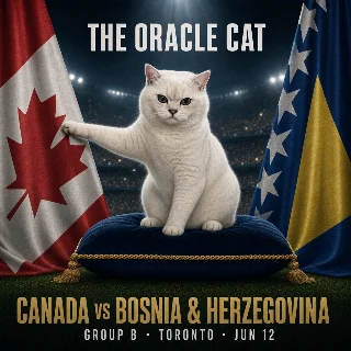 June 12 Picks: Canada vs Bosnia & Herzegovina — The Oracle Cat Chooses the Maple Leaf