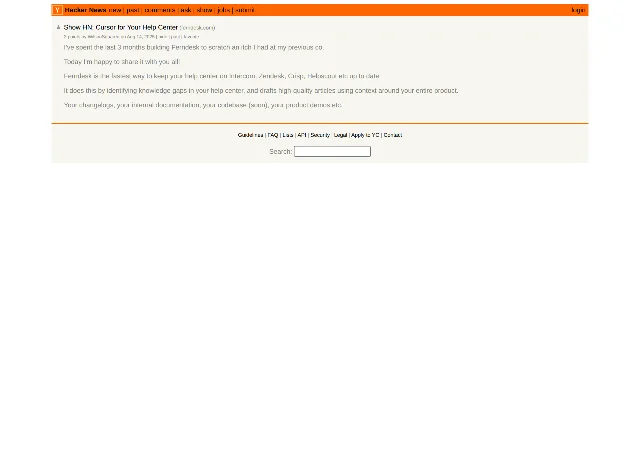 2025 年 8 月 Hacker News 上那条 Show HN