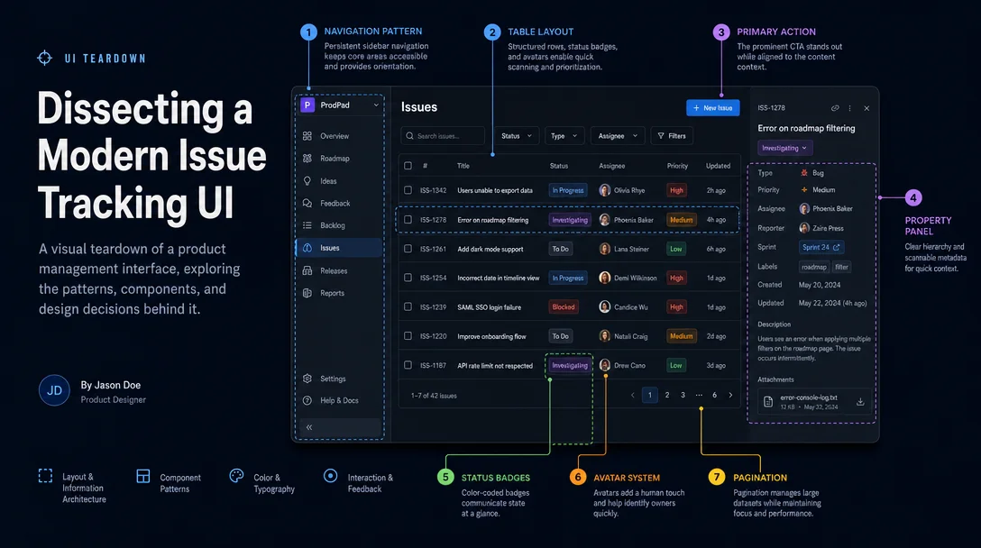 Linear's issue detail view: four design decisions every PM should steal