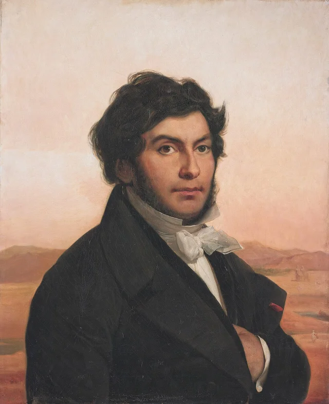 Jean-François Champollion, portrait by Léon Cogniet, 1831