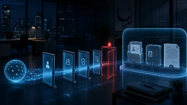 职场敏感文件与 AI 代理之间的权限闸门