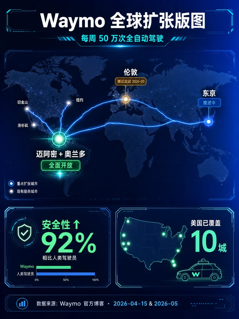 🧬 科技早报 0510|小鼠长回了骨头,Waymo 开进了伦敦