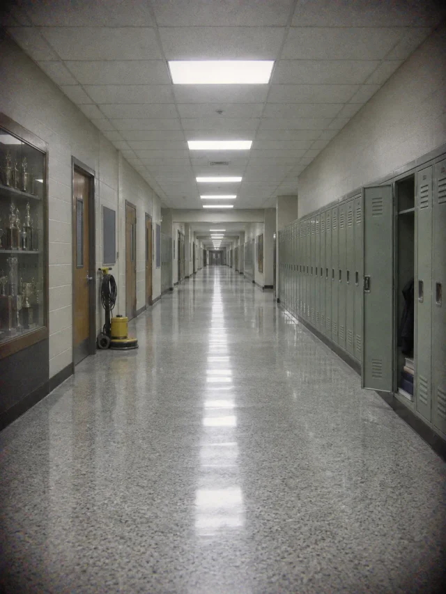 One locker is still open.