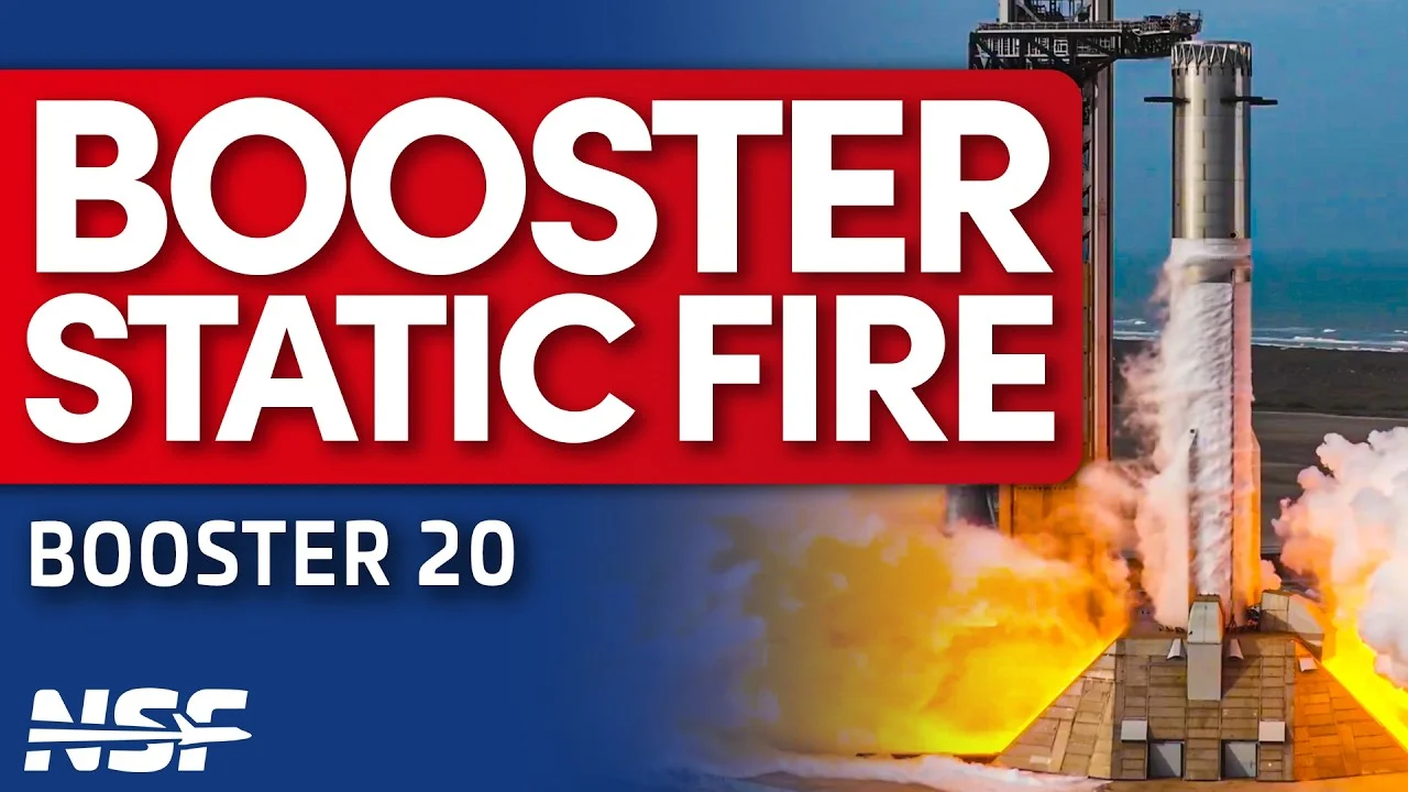 Booster 20 clears Starship Flight 13 static-fire gate