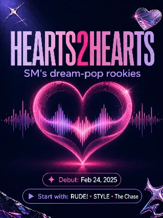 Hearts2Hearts: SM's Dream-Pop Rookies