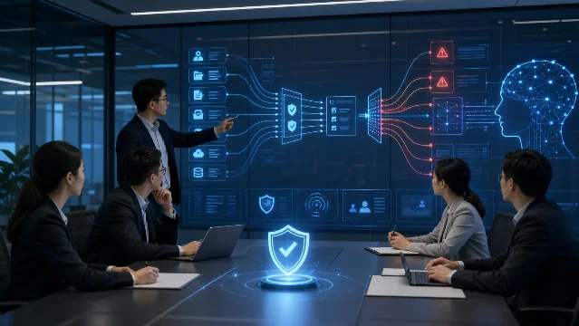 中国企业合规团队审阅 AI 数据流和审计边界