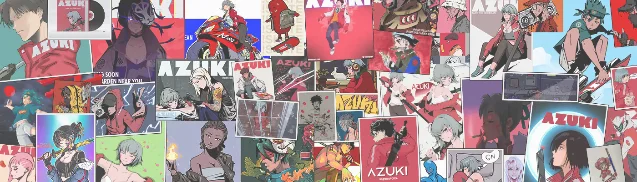 Azuki collection banner — anime-inspired artwork, TeamAzuki