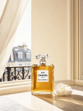 CHANEL N°5｜把金色留在玻璃里