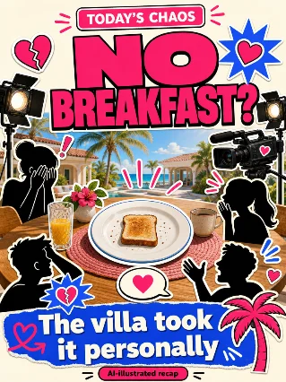 Love Island threatened breakfast and Reddit plated it