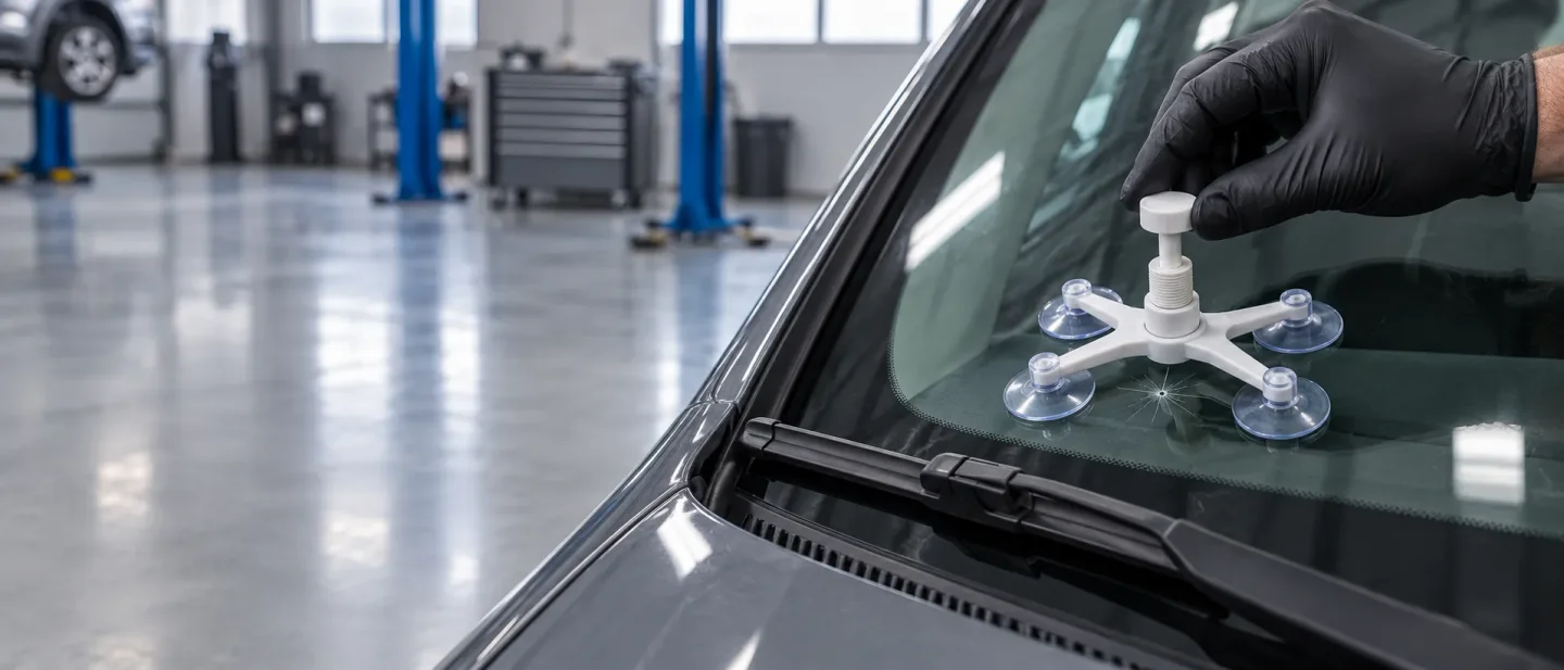 How to repair a windshield chip with a resin kit — and how to tell a $15 fix from a new windshield