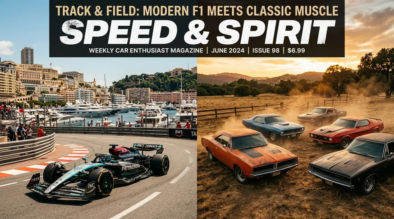 Throttle Weekly — Issue 29: Antonelli Wins Monaco, a Million Jeeps Recalled, and a Field of Chargers Goes to Auction