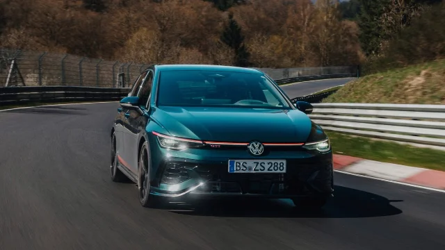 2026 VW Golf GTI Edition 50 on the Nürburgring