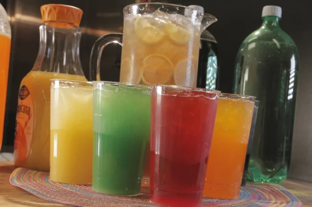 Orange juice, sports drinks, lemonade, and iced tea — the types of beverages linked to higher hypertension risk in the 25-year childhood study