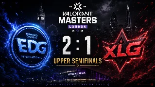 EDG 2:1 XLG，CN 内战胜者组半决赛：Jieni7 全场最佳，Split 一役彻底收局