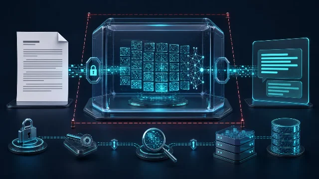 职场高敏文件在密态 AI 工作区中完成加密处理