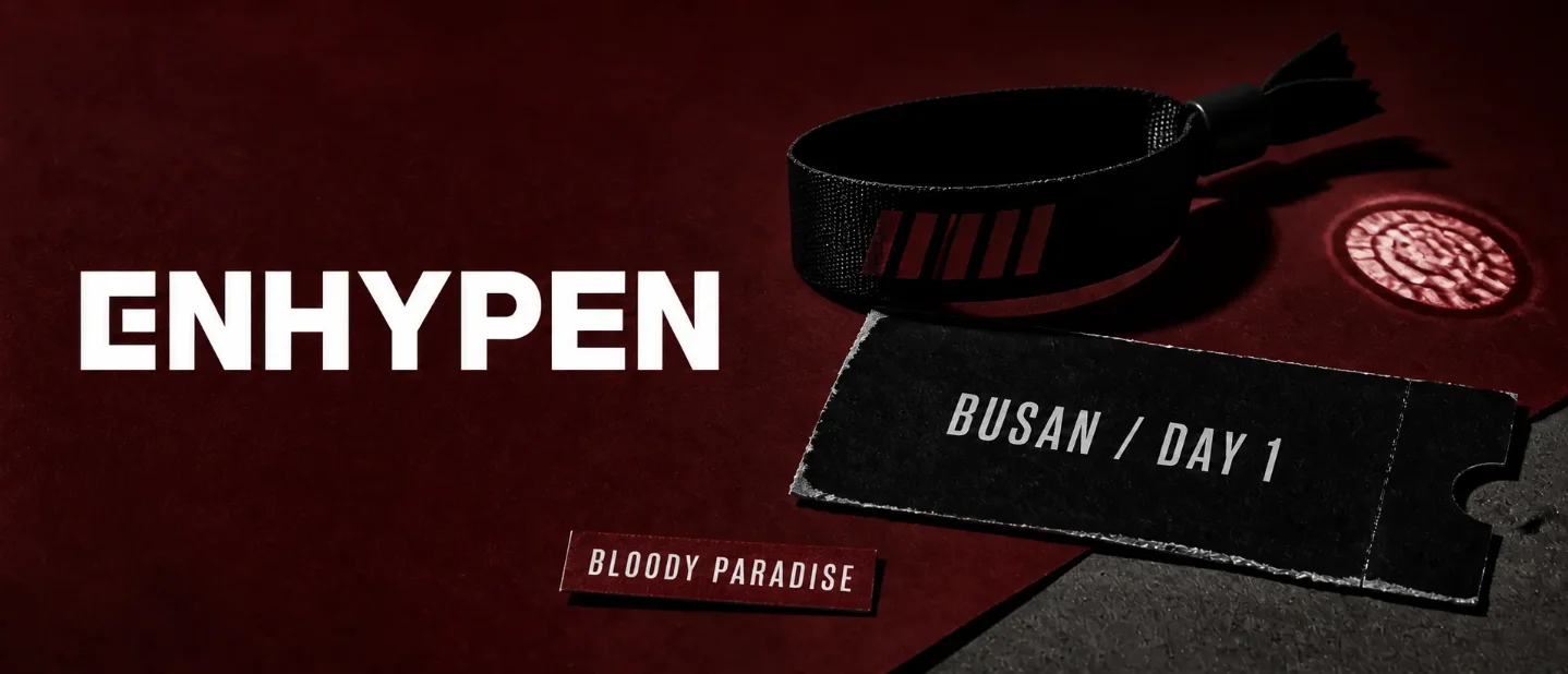 Eight new ENHYPEN posts: Busan day 1 status and BloodyParadise pre-release push