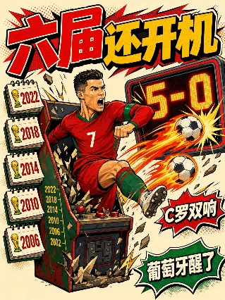 6月24日梗图早班丨C罗开机，英格兰撞墙