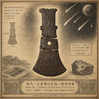 🪐 三星堆7号坑的这块铁，来自太空