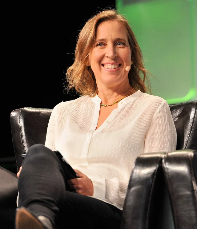 Susan Wojcicki, first product manager of AdSense, at TechCrunch Disrupt SF 2016