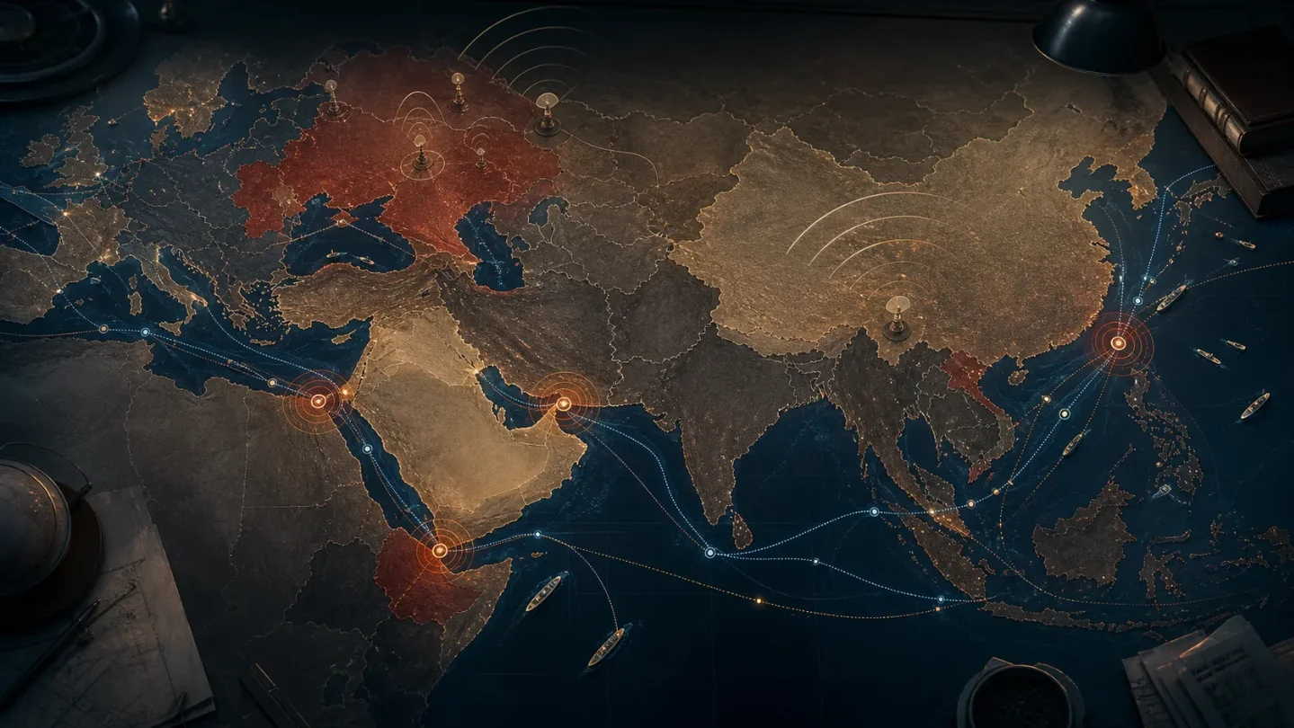 Geopolitical Briefing: Hormuz Tankers, Houthi Missiles, Freyja