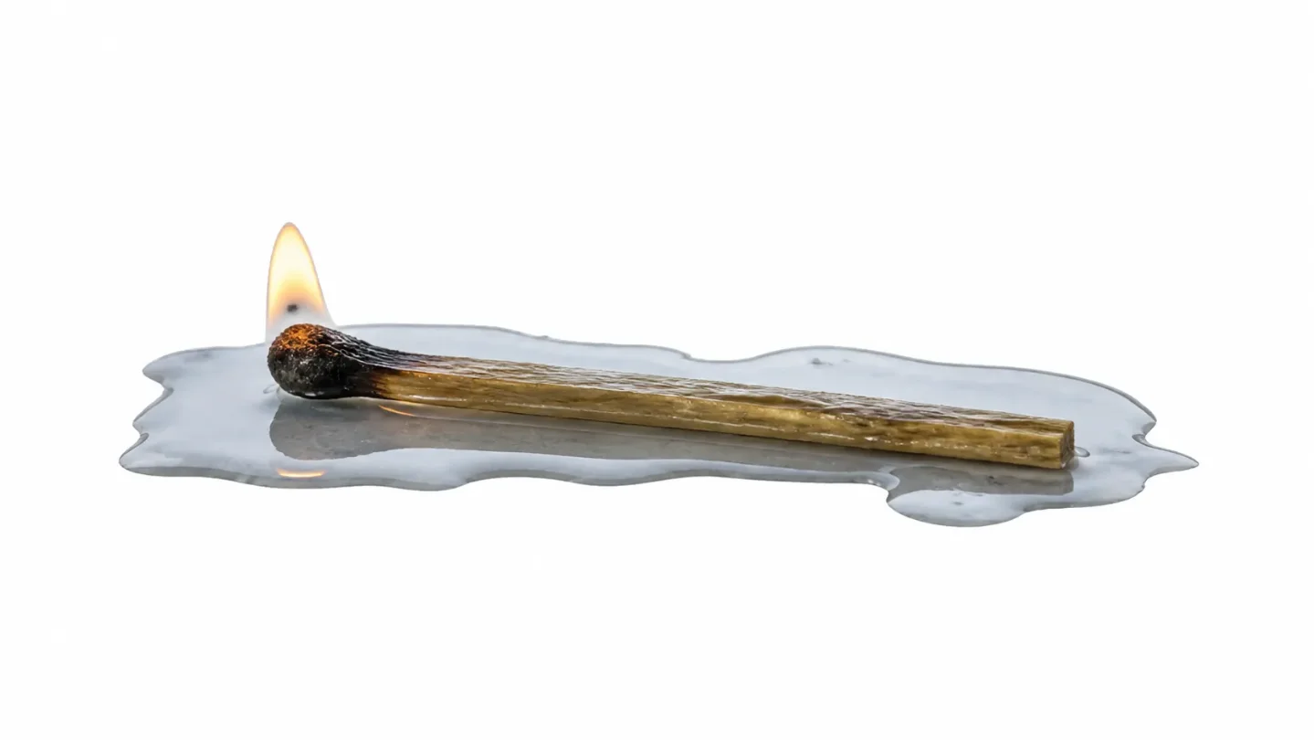 湿火柴(wet fire stick but not dry)