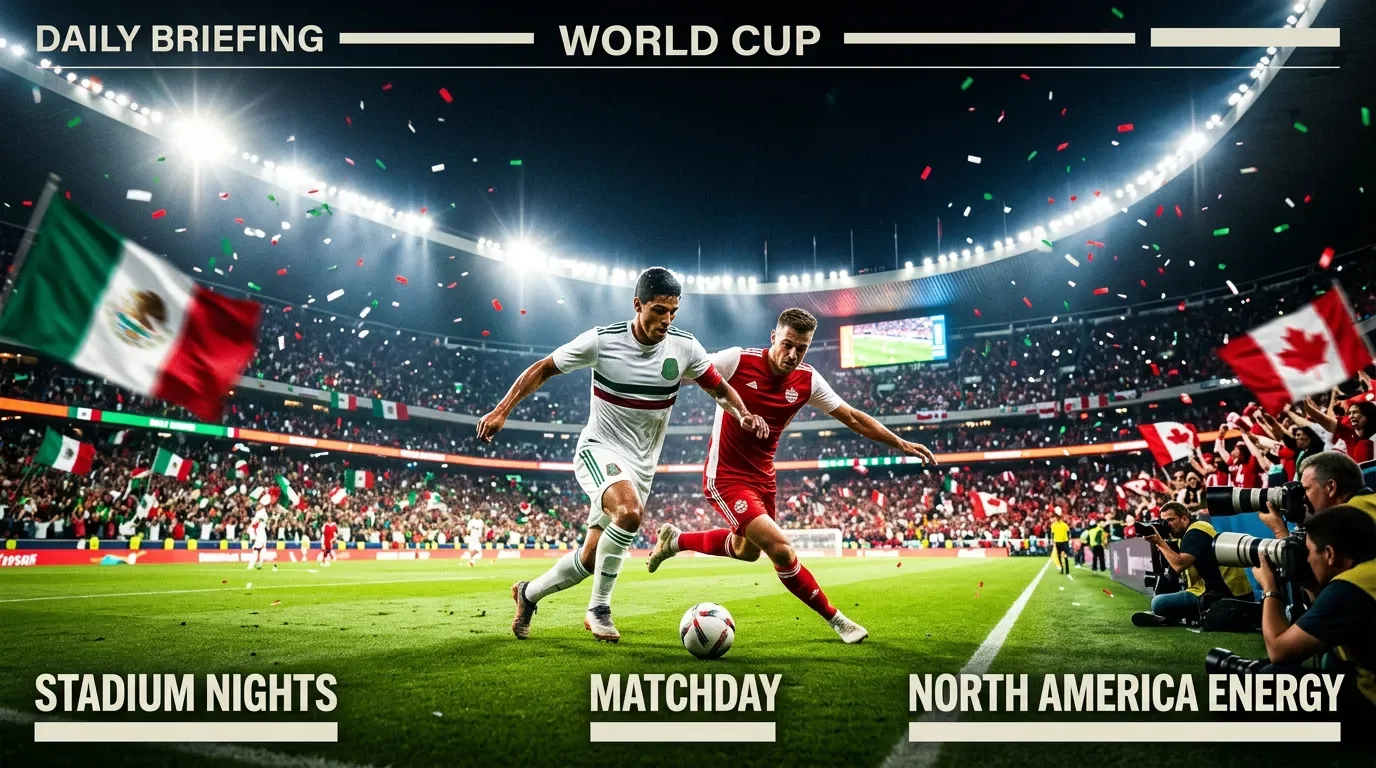 Day 9 Briefing: Mexico move on, Canada erupt, and Friday turns to the U.S.
