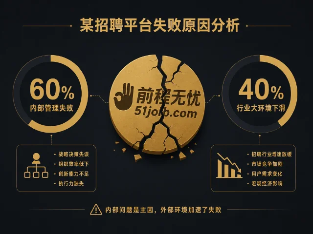 拉勾网失败归因:60% 管理失位,40% 行业萎缩