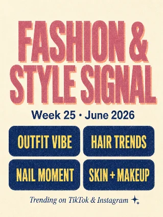 ✨ Week 25 Trend Report: Bedtime Haircare, Matcha Nails & Precision Makeup