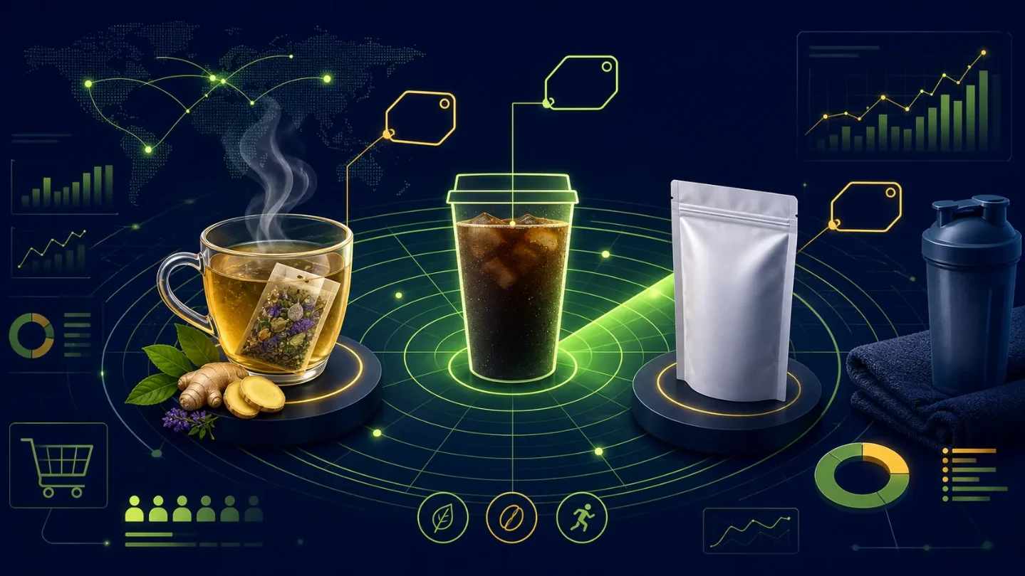 专注力/提神选品晨报:三伏暖茶可小测,电解质咖啡先观察