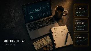 Side Hustle Lab: June 1, 2026 — 13 real experiments, ranked by how fast you can start