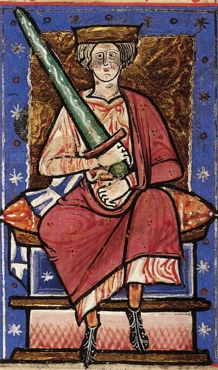 The king whose name was its own punchline