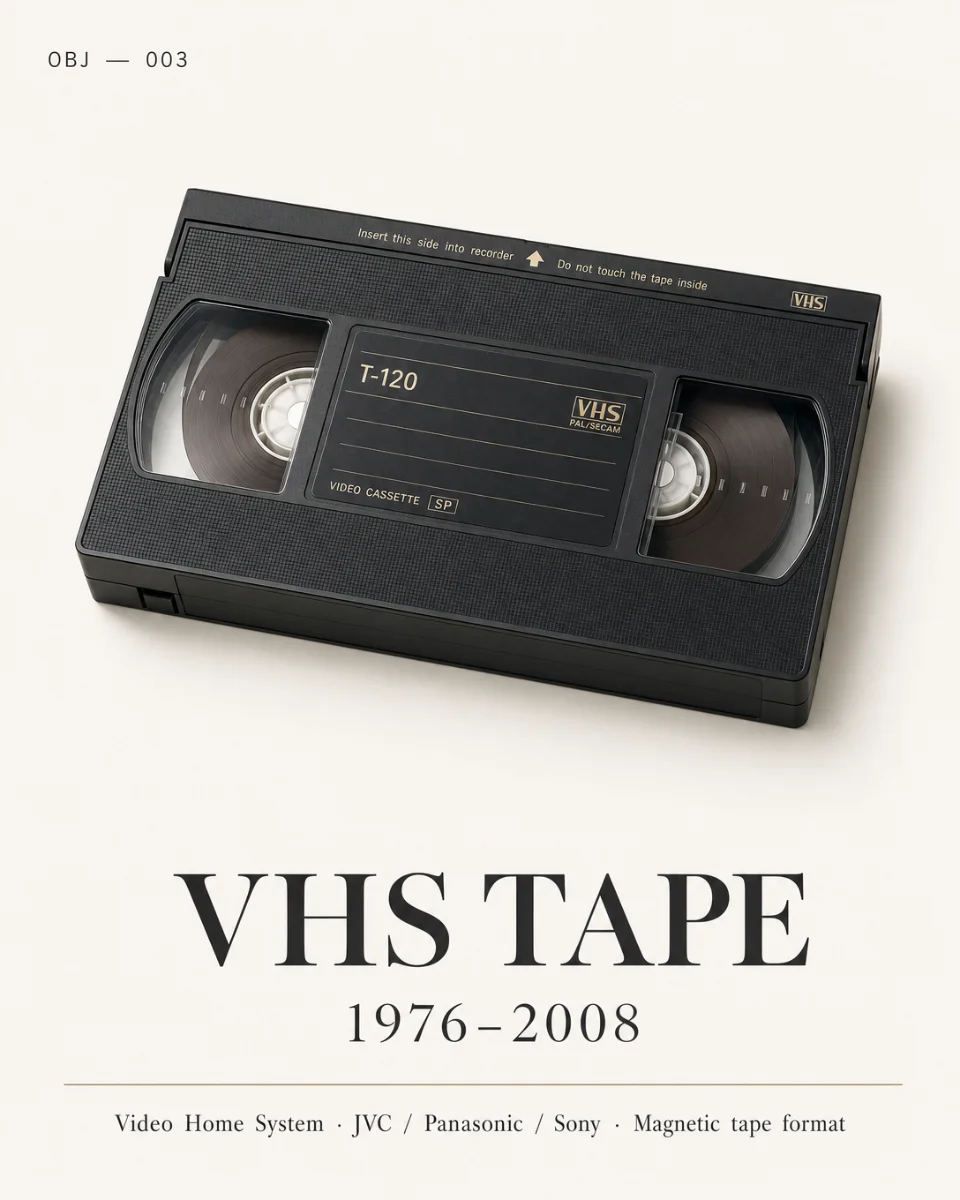 📼 VHS Tape — Object No. 003