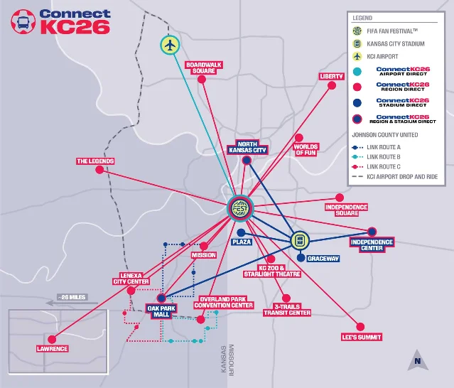 ConnectKC26 服务地图