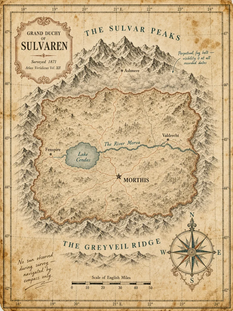 🗺️ AI invented a country. It said the fog has never cleared. Not once.