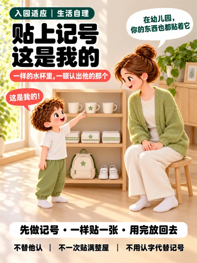 这是我的：4步练习认出自己的东西