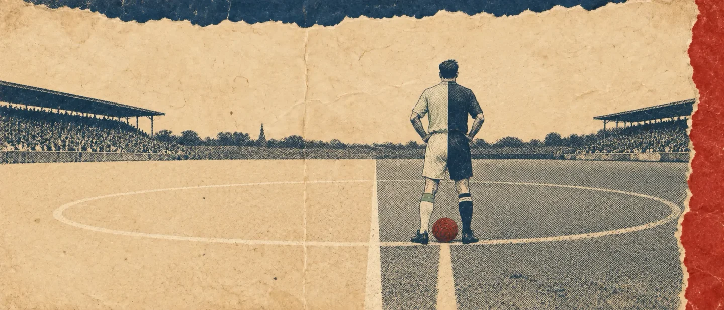 Pelé's last match: one half for the Cosmos, one half for Santos, and the winner scored by his replacement
