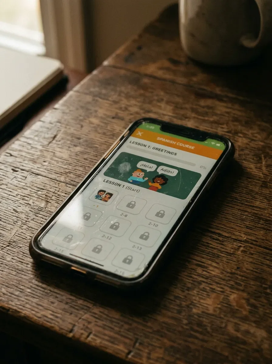 三十岁那年
我翻出了手机里一个
下载了三年从没打开过第二课的 App