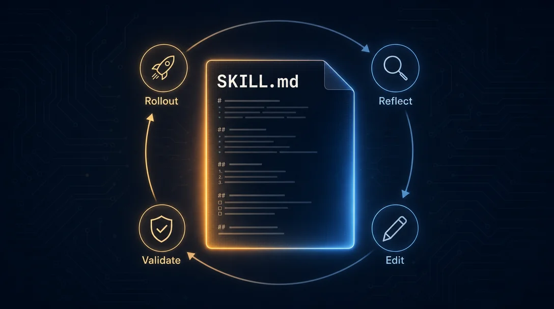 Your SKILL.md is a trainable parameter