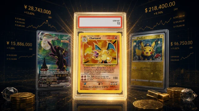 Rocket's Mewtwo 与日版 PSA 10 市场,30 周年效应持续推升古老卡牌估值