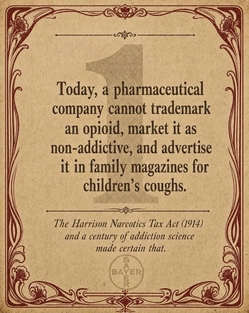 Bayer sold heroin for children's coughs 🧪